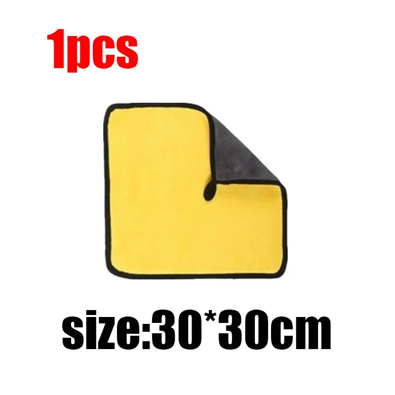 1/2/3/4pcs Car Wash Microfiber Towel Car Cleaning Drying Cloth Car Care Cloth Detailing Microfiber Towel Car Microfiber Cloth