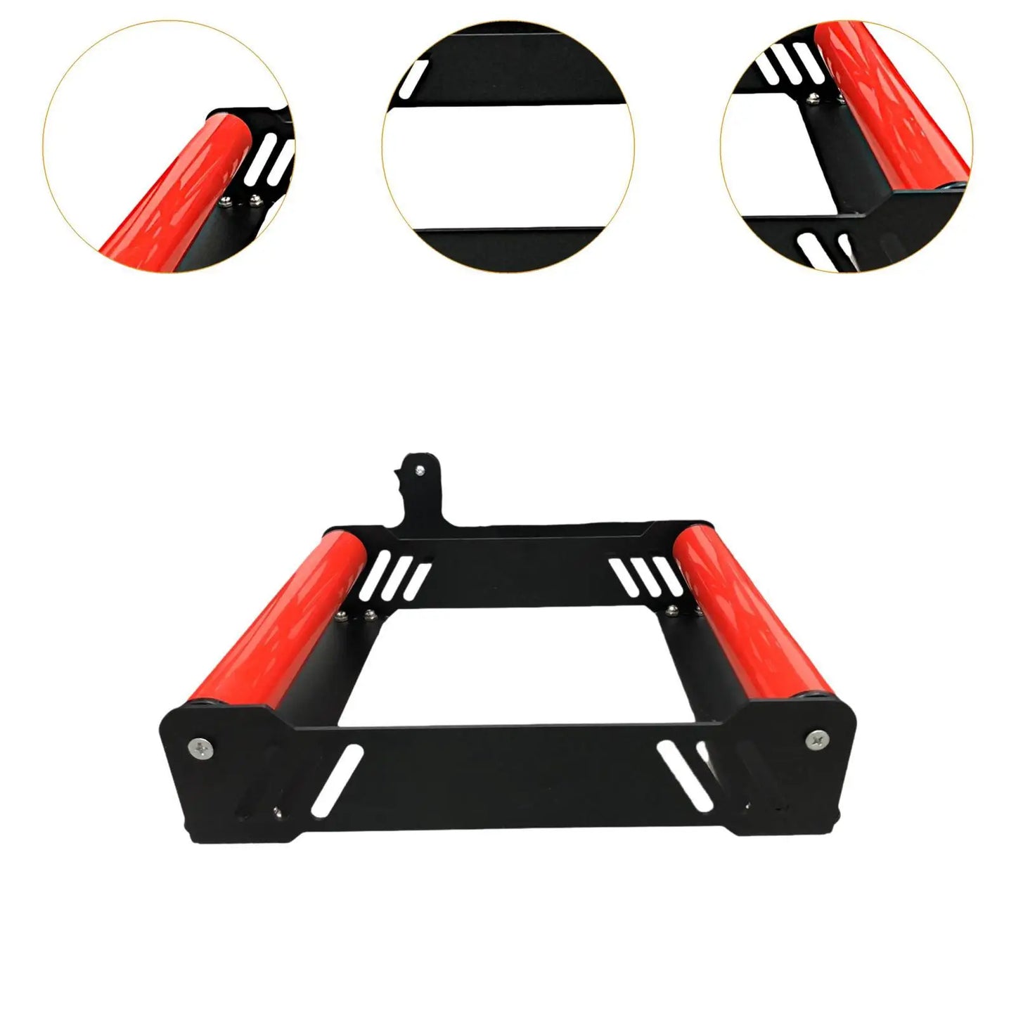 Wheels rims stand universal display rack for tyre shine applications.