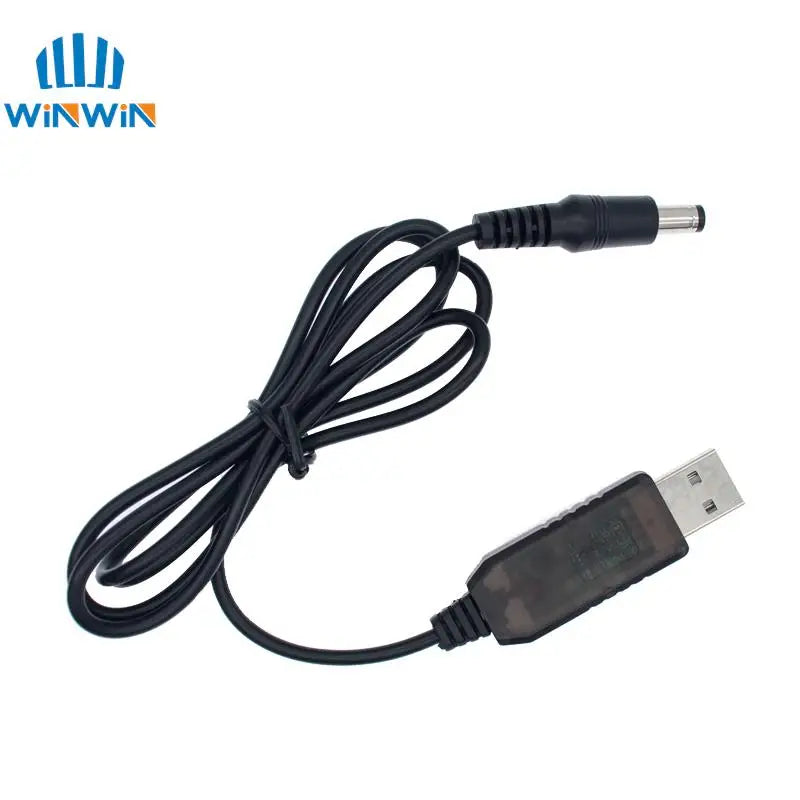 Usb Power Boost Line Dc 5v To Dc 9v / 12v Step Up Module 1M Usb Converter Adapter Cable 2.1x5.5mm Plug for arduino WIFI