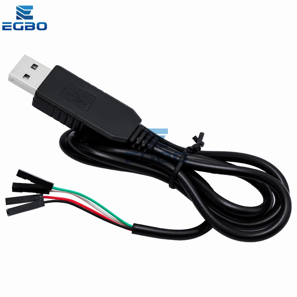 High - Performance USB to COM Module Cable - USB to RS232 TTL UART Auto Converter with PL2303HX Chip EGBO