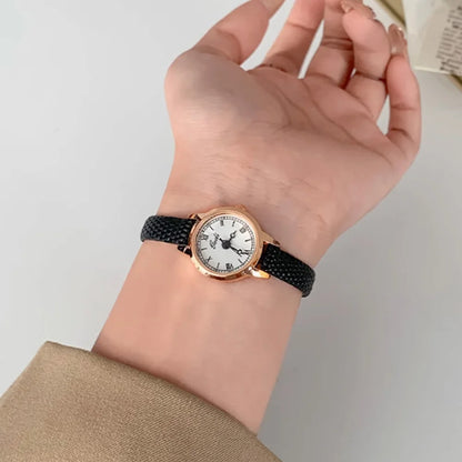 Fashion style minimalist luxury with quartz watch for women. 1piece.
