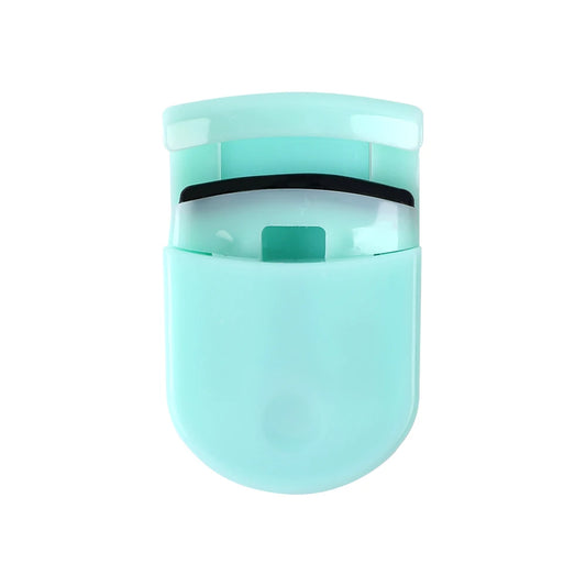 1pc plastic eyelash curlers mini portable eyelashes curling clip lash tweezers cosmetic beauty makeup tools accessories.