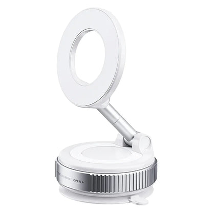 Strong Magnetic Car Phone Holder Foldable Design 360°Adjustable Vacuum Mount for Car/Desk/Bathroom/Universal Use For iphone