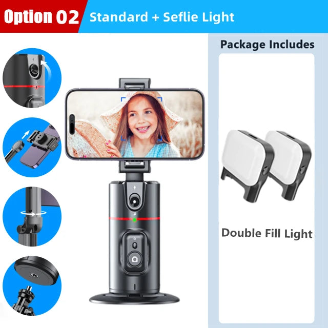 2025 NEW Gimbal Stabilizer Selfie Stick Foldable Wireless Tripod with Bluetooth Shutter Monopod for iPhone Android smartphone