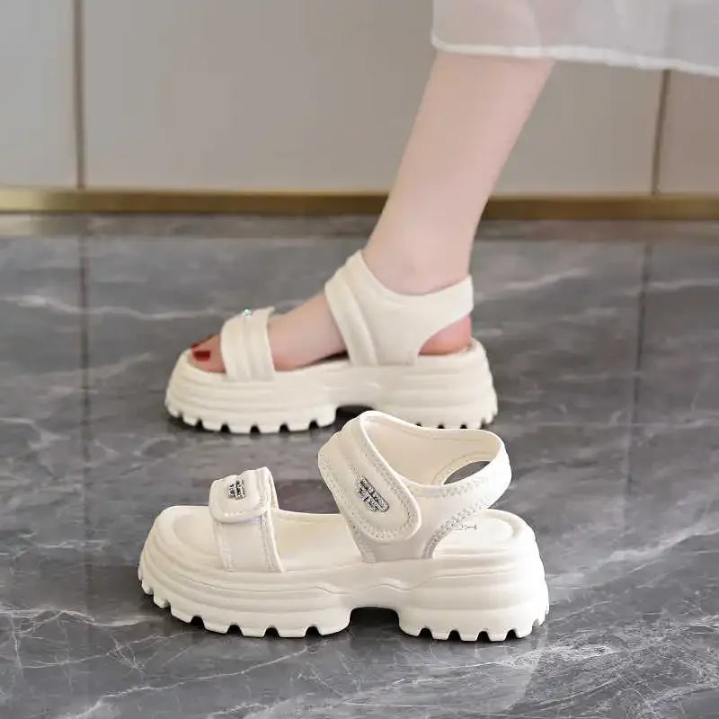 Does Not Slip Anti-skid Luxury Slippers Barefoot Sandal Woman Shoes White Loafers For Women Sneakers Sports High Fashion