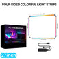 Backlight light app control rgb sync light led computer monitor room decor atmosphere lights.