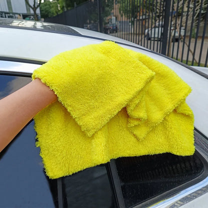 40X40 cm Premium Microfiber Towels Car Care Washing Thicken Towel Car Detailing Drying Cloth Cleaning Tool Auto Wash Accessories