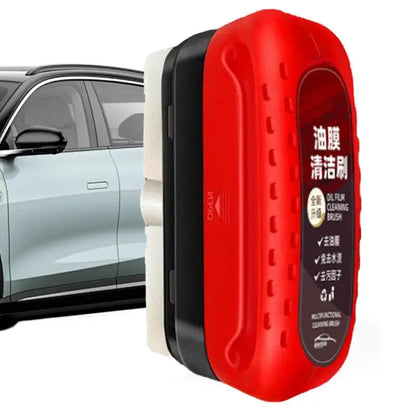 60/120ml Car Windshield Oil Film Cleaner Glass Cleaning Board Glass Cleaning Wipe Glass Oil Film Remover Car Glass Clean Brush