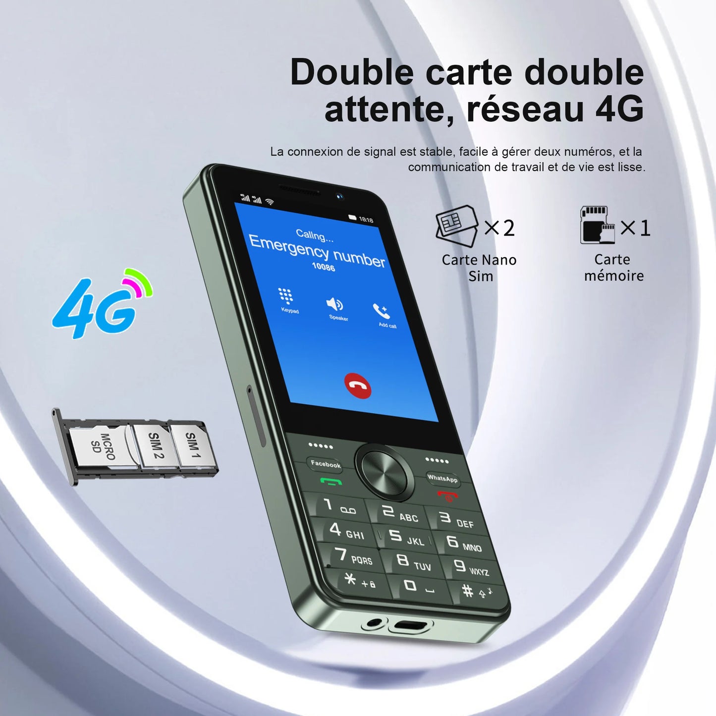 SERVO F25 PRO Smartphone 4G LTE Wi-Fi Hotspot Google Play Android System Dual SIM Standby 3.5" Touch Screen Smart Mobile Phones