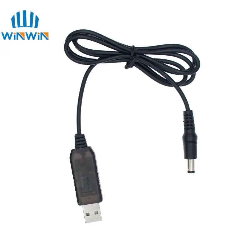 Usb Power Boost Line Dc 5v To Dc 9v / 12v Step Up Module 1M Usb Converter Adapter Cable 2.1x5.5mm Plug for arduino WIFI