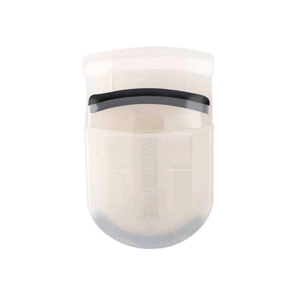 1pc plastic eyelash curlers mini portable eyelashes curling clip lash tweezers cosmetic beauty makeup tools accessories.