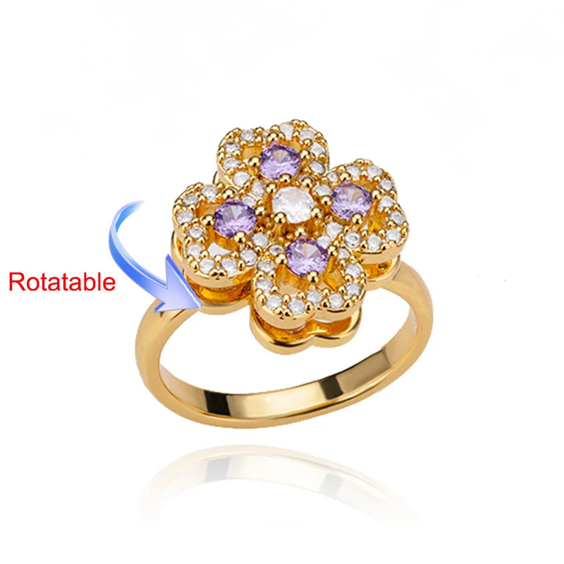 Rotating rings for woman or men, rings adjustable. 1piece.