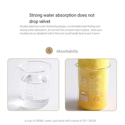 1/2/3/4pcs Car Wash Microfiber Towel Car Cleaning Drying Cloth Car Care Cloth Detailing Microfiber Towel Car Microfiber Cloth