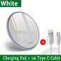 Chargeur rapide sans fil pour téléphone portable, 15 w, induction charger.