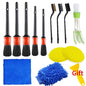 New Car Detailing Cleaning Kit Car Washing Brushes Sponges Towels for Car Air Vents Rim Clean Dirt Dust Wash Tools