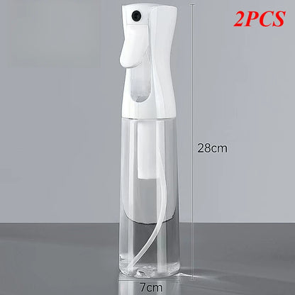 200/300/500ml, press type spray bottle, makeup water atomized face fine spray bottle, travel continuous spray bottled separately