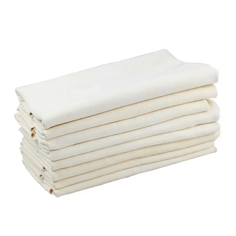 Natural Chamois Leather Car Washing Towels Super Absorbent Car Home Window Glass Drying Cleaning Cloth Quick Dry Wash Towel New