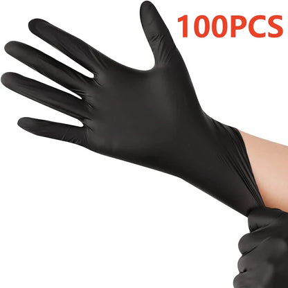 4Mil Heavy Duty Nitrile Gloves Disposable Industrial Work Gloves Latex Free Beauty Salon Mechanic Tattoo Painting Cleaning Glove