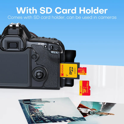 KODAK Micro SD Card Class10 U3 Memory Card MicroSD 64GB 128GB 256GB SD/TF Flash Card on For Smartphone Tablet Camera