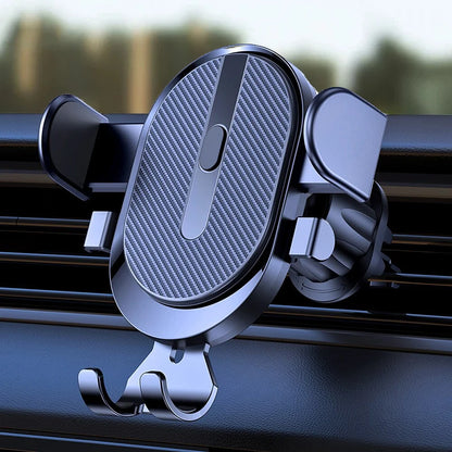 Gravity Car Phone Holder Car Air Vent Hook Clip Mount Smartphone GPS Car Stand Bracket Support in Car For iPhone Samsung Huawei