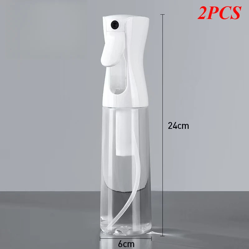 200/300/500ml, press type spray bottle, makeup water atomized face fine spray bottle, travel continuous spray bottled separately