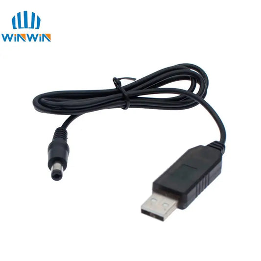 Usb Power Boost Line Dc 5v To Dc 9v / 12v Step Up Module 1M Usb Converter Adapter Cable 2.1x5.5mm Plug for arduino WIFI