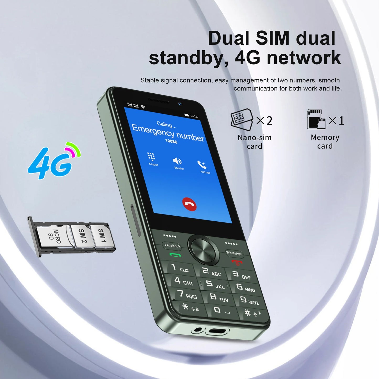 SERVO F25 PRO Smartphone 4G LTE Wi-Fi Hotspot Google Play Android System Dual SIM Standby 3.5" Touch Screen Smart Mobile Phones