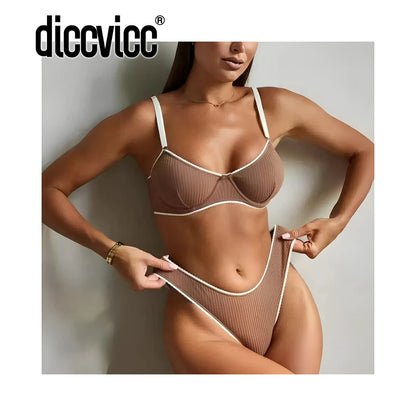 Diccvicc lingerie for women two pieces set undergarment outfit.