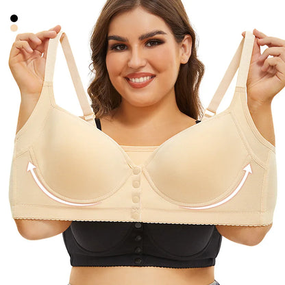 A-G 34-50 full bust with front closure, full coverage for large bust.