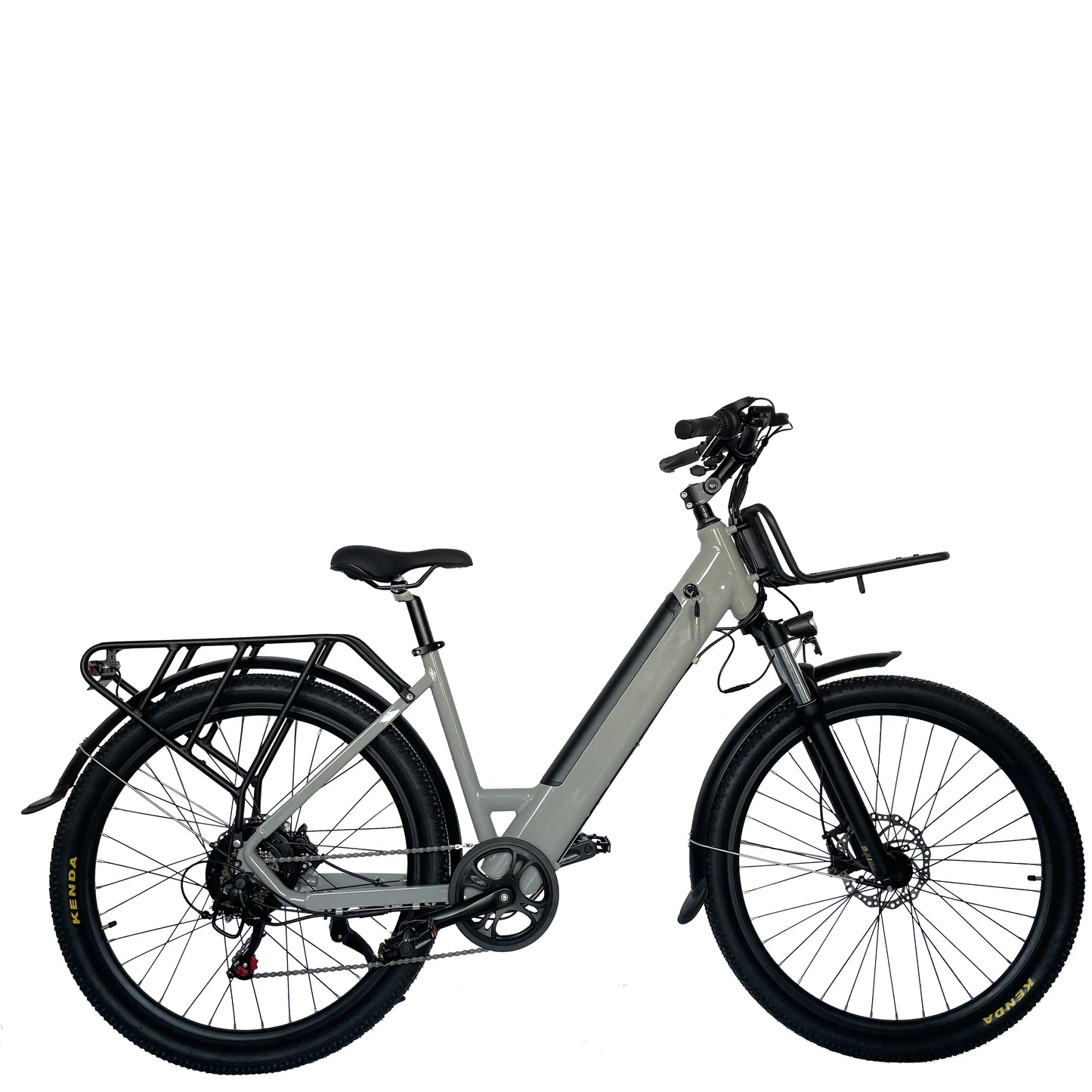 Mini Folding Electric Bicycle 500W 48V  Electric City Bike Foldable Electric Bike Adult Battery Power Scooter