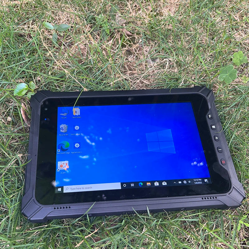 8-Inch Rugged Industrial Tablet with Barcode Scanner 8G+128G Windows Or Linux Waterproof Mobile Computer for Business I87J