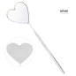 1pcs Eyelash Extension Mirror Moon Shaped Detachable Stainless Steel Lash Lifting Makeup Mirror Beauty