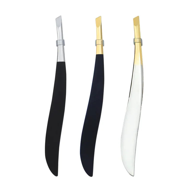 Eye clip brow eyebrow  1 piece professional stainless steel hair removal gold women beauty makeup.