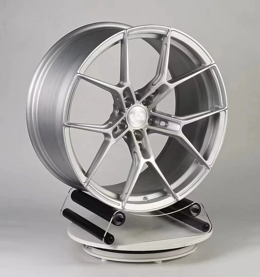 Forged for racing car wheel rim 5x112 20 21 22 inch 8.5J/10J luxury chrome alloy rims.