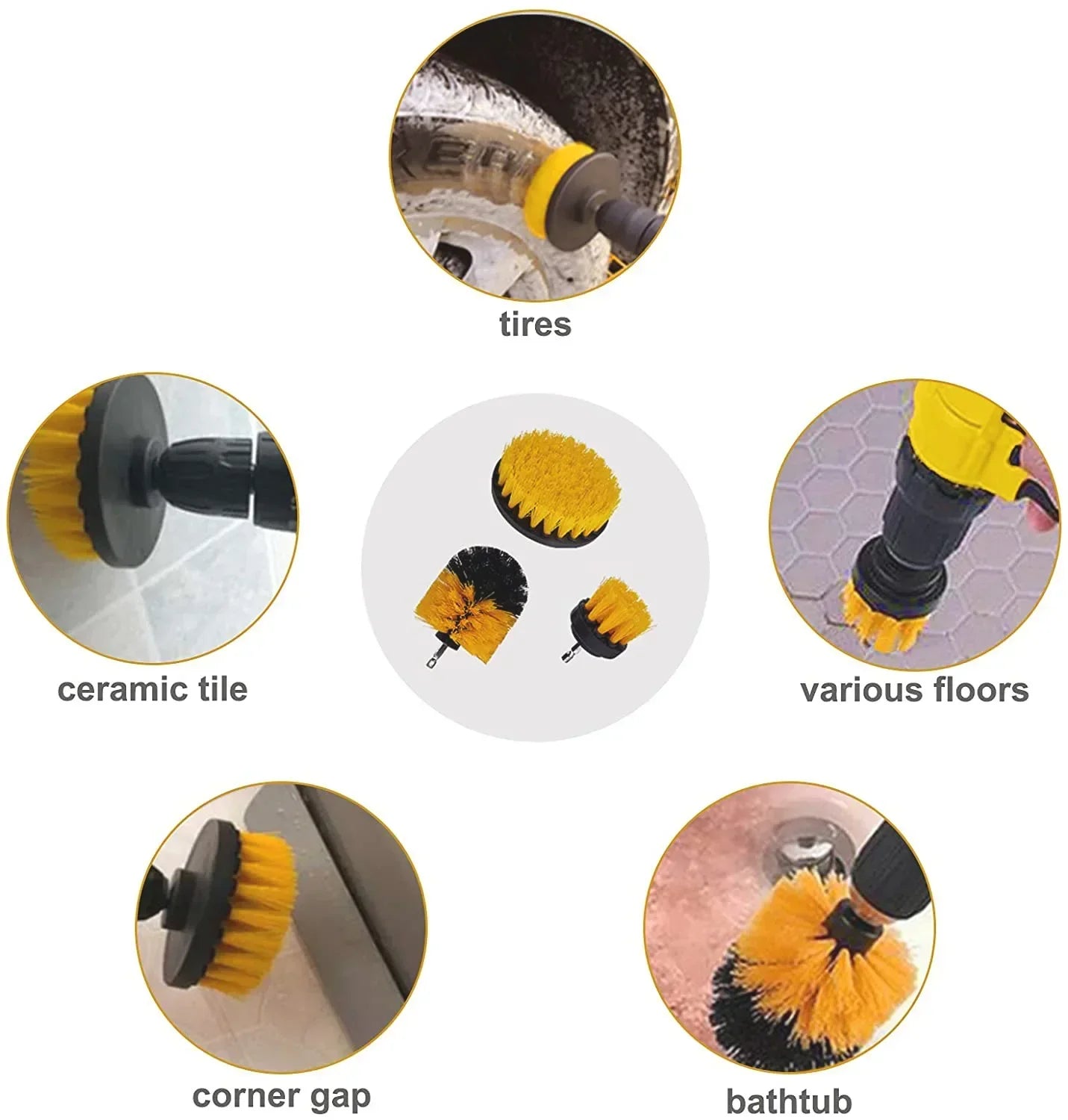 New Car Detailing Cleaning Kit Car Washing Brushes Sponges Towels for Car Air Vents Rim Clean Dirt Dust Wash Tools