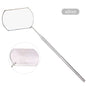 1pcs Eyelash Extension Mirror Moon Shaped Detachable Stainless Steel Lash Lifting Makeup Mirror Beauty