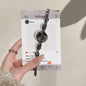 Fashion temperament minimalist luxury irregular bracelet with quartz watch for woman. 1piece.