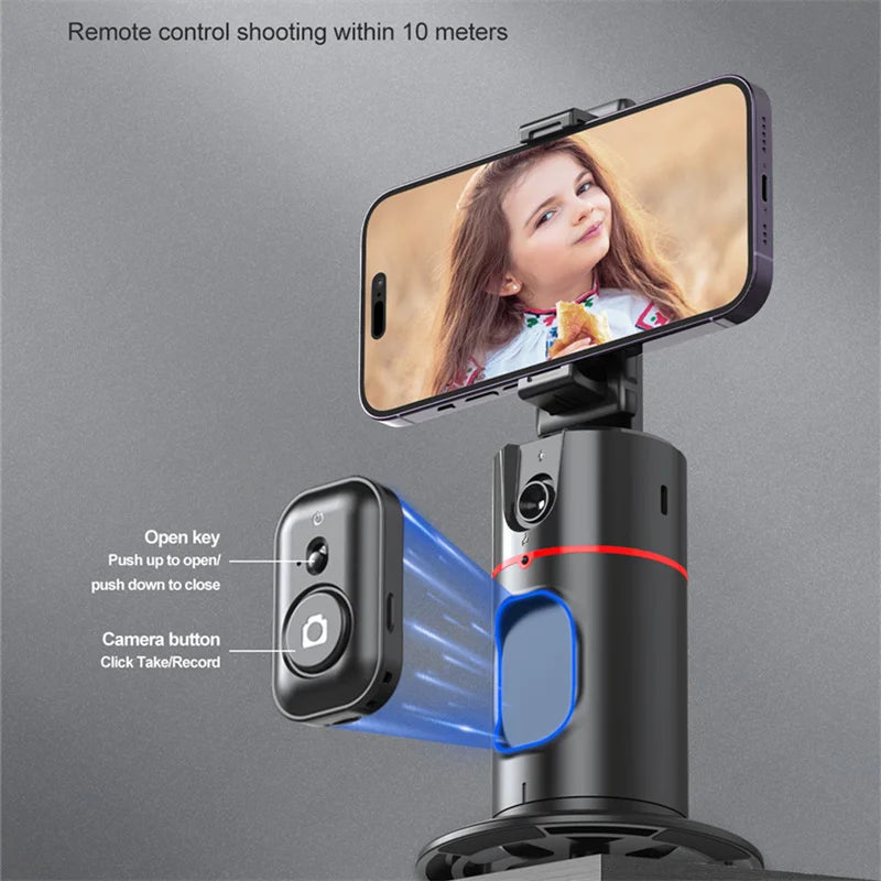 2025 NEW Gimbal Stabilizer Selfie Stick Foldable Wireless Tripod with Bluetooth Shutter Monopod for iPhone Android smartphone