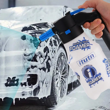 Electric Foam Sprayer 1.5L Foam Generator For Car Wash 2600mAh Lithium Battery Foam Lance 1h Endurance Car Wash Towel Foam Y0F8
