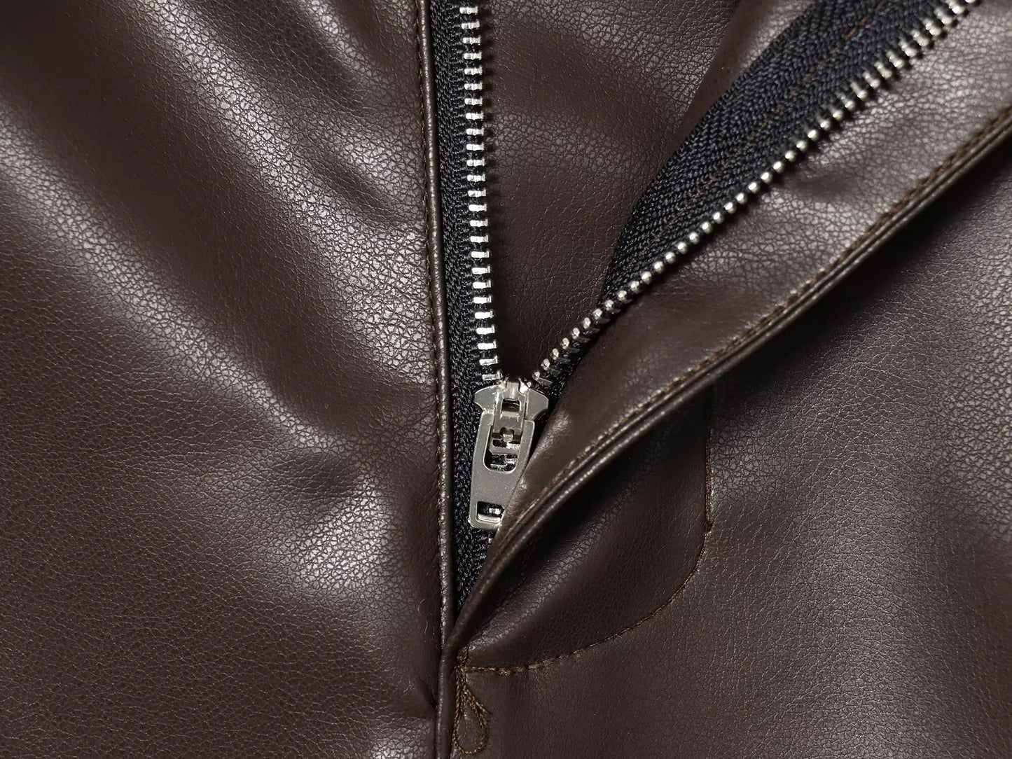 BSAY Balloon Style faux leather pants Women Fashion New brown Pocket Chic Female Elastic High Waist Trousers