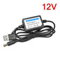 DC-DC 5V to 9V 12V 1A USB Charge Power Boost Cable Line Booster Power Converter Adapter 5.5x2.1mm For Mini Speaker