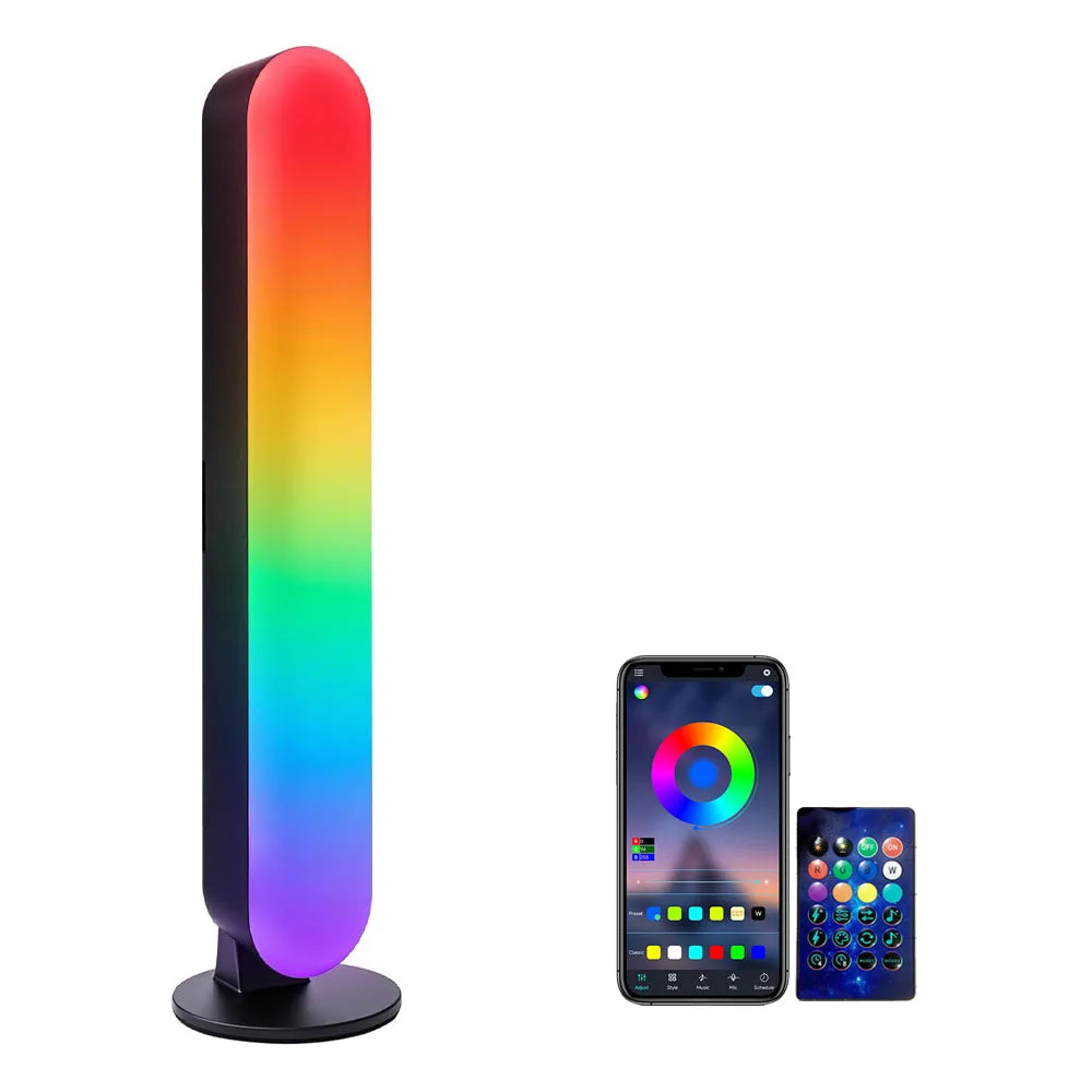 1/2/3Pcs Smart LED Light Bar,16 Million Colors Changing TV Light Bar with Remote &APP Control Timing Function