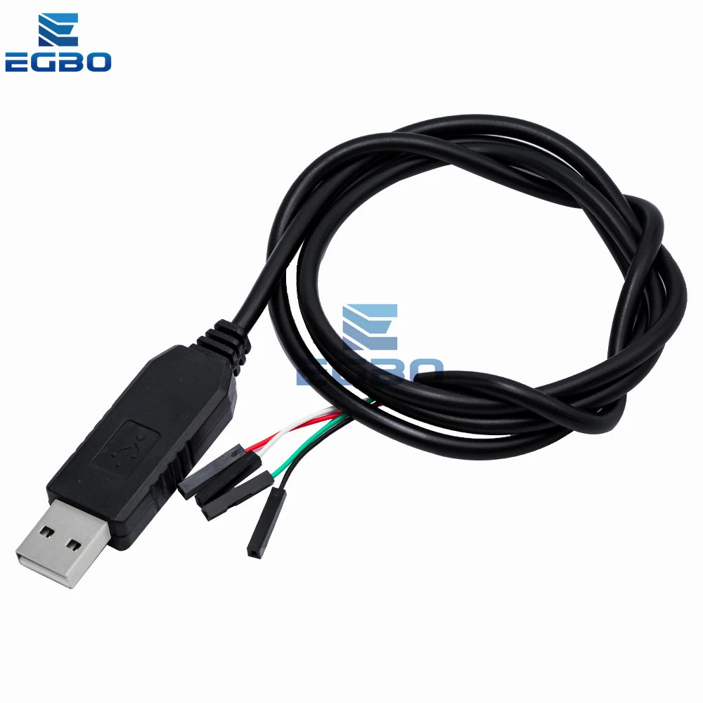 High - Performance USB to COM Module Cable - USB to RS232 TTL UART Auto Converter with PL2303HX Chip EGBO