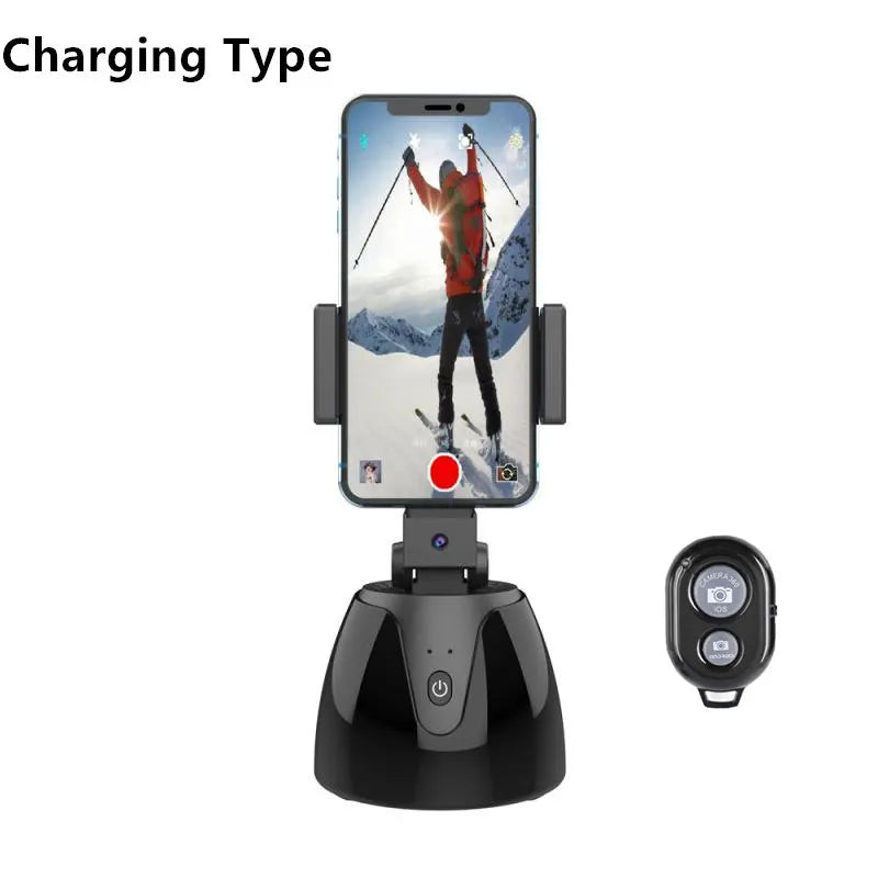 Auto Face Tracking Camera Gimbal Stabilizer Smart Shooting Holder 360 Rotation Tripod Selfie Stick For Live Vlog Video Recording