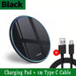 Chargeur rapide sans fil pour téléphone portable, 15 w, induction charger.