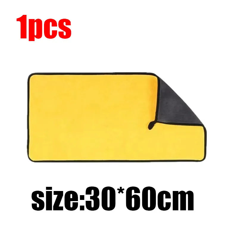 1/2/3/4pcs Car Wash Microfiber Towel Car Cleaning Drying Cloth Car Care Cloth Detailing Microfiber Towel Car Microfiber Cloth