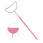 Eyelash extension mirror moon shaped, detachable stainless, makeup mirror beauty.