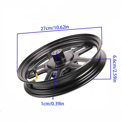 Durable 14x2.50 Wheel with Hub Designed for 14'' Electric Vehicle Pneumatic Tyre – Fits 14*2.5 /14x2.5 Electric Bicycle