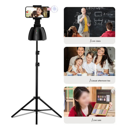Auto Face Tracking Camera Gimbal Stabilizer Smart Shooting Holder 360 Rotation Tripod Selfie Stick For Live Vlog Video Recording
