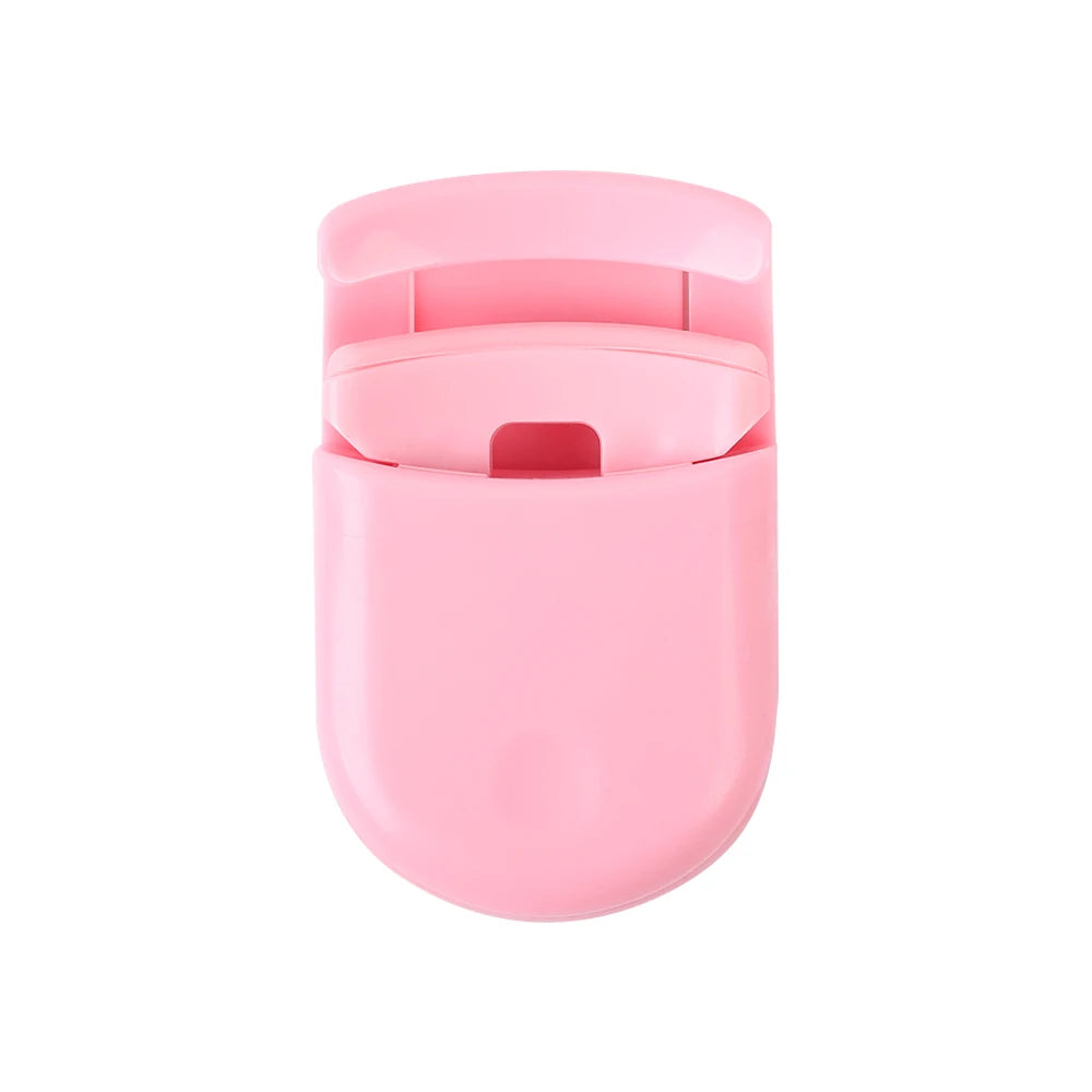 1pc plastic eyelash curlers mini portable eyelashes curling clip lash tweezers cosmetic beauty makeup tools accessories.
